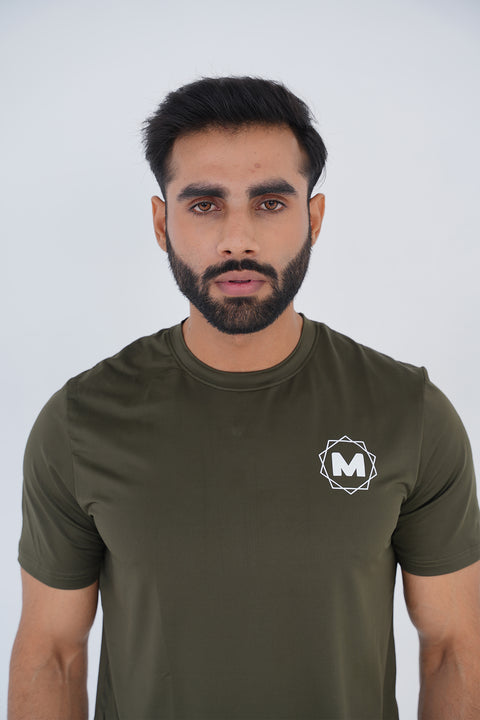 M - Tee Olive